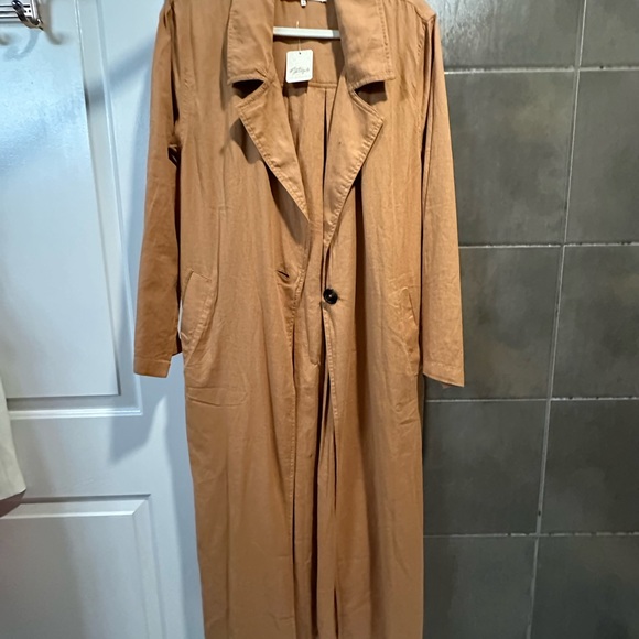 Free People Rae Longline Duster - Picture 5 of 6